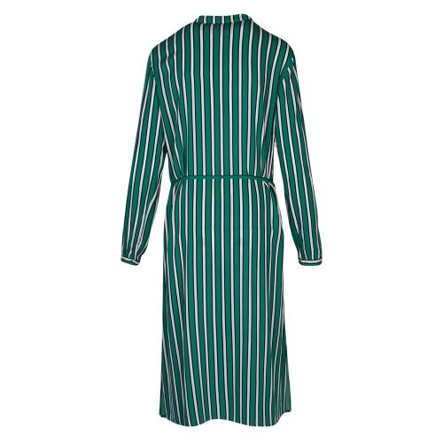 Womens Pepper Green Vilinetta Sripe Shirt Dress 41546 by Vila from Hurleys