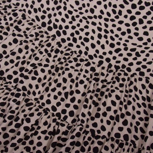 Womens Sandshell Dots Vivish Printed Midi Dress 91669 by Vila from Hurleys