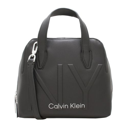 Womens Black Shaped NY Small Duffle Bag 51877 by Calvin Klein from Hurleys