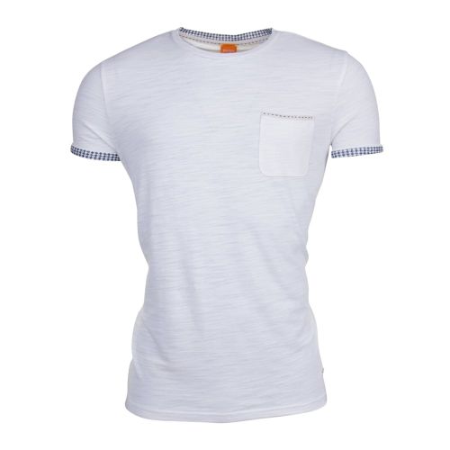 Mens Natural Tile S/s Tee Shirt 9393 by BOSS from Hurleys