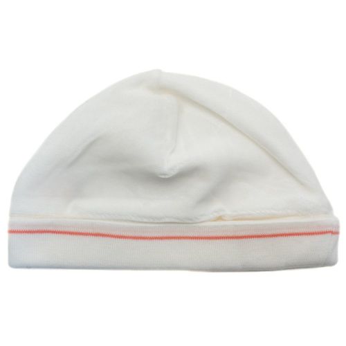 Baby White Branded Bow Velour Hat 65258 by BOSS from Hurleys