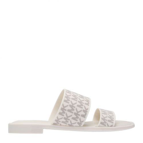 Womens Vanilla Kennedy Jelly Slides 108414 by Michael Kors from Hurleys