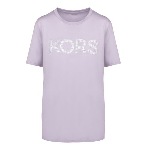 Womens Lavendar Mist Kors Stud S/s T Shirt 58661 by Michael Kors from Hurleys