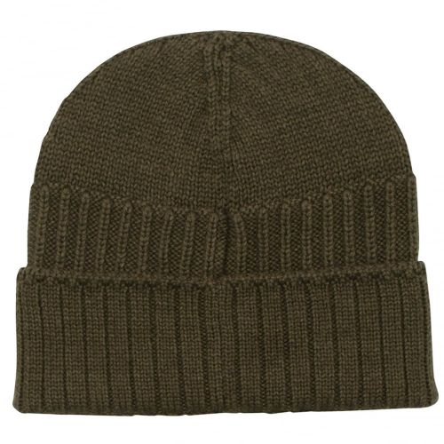Casual Mens Dark Green Fenno Beanie Hat 22659 by BOSS from Hurleys
