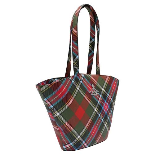 Womens Bruce Of Kinnaird Johanna Vegan Small Curved Tote Bag 107775 by Vivienne Westwood from Hurleys