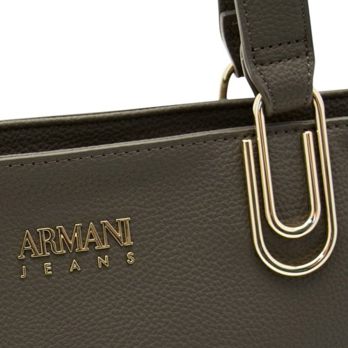 Womens Grey Shopper Bag 70372 by Armani Jeans from Hurleys