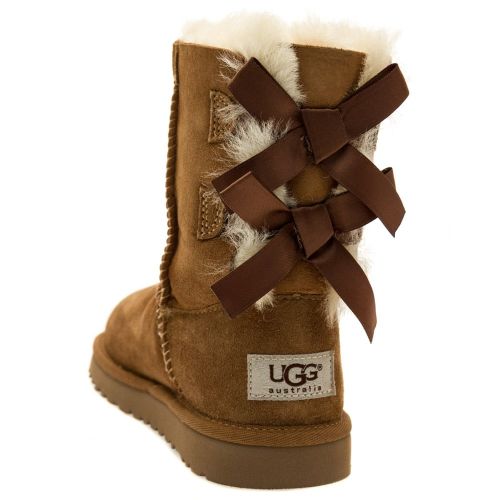 Kids Chestnut Bailey Bow Boots (12-3) 60618 by UGG from Hurleys