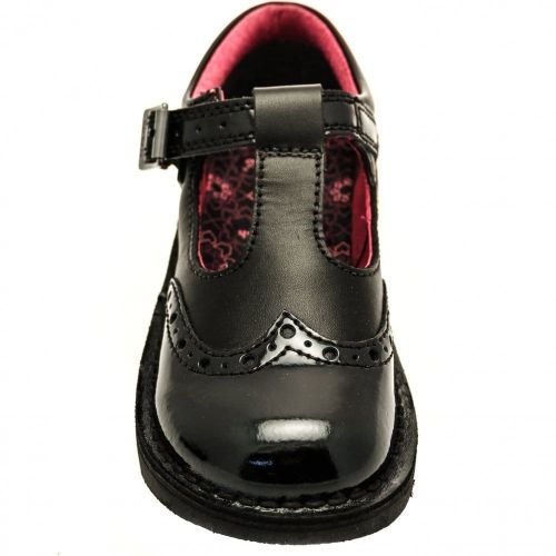 Junior Black Kick T Broge Shoes (12.5-2.5) 14590 by Kickers from Hurleys