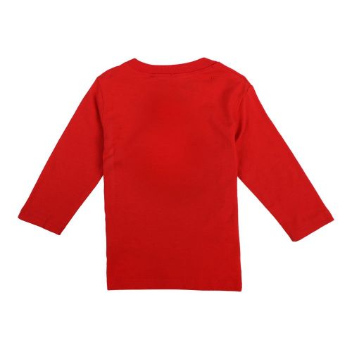 Boys Red Baby Zebra Snowman L/s T Shirt 98744 by Paul Smith Junior from Hurleys