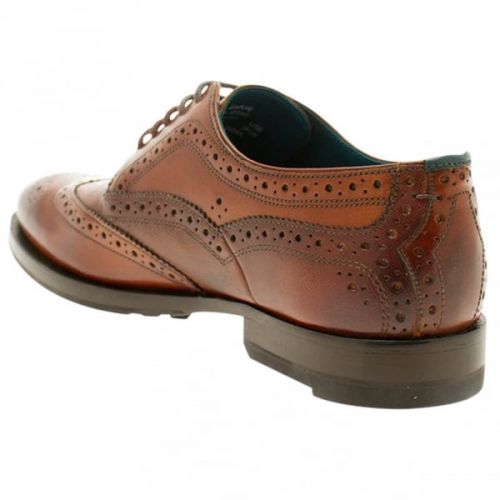 Mens Tan Senape Brogue Shoes 17155 by Ted Baker from Hurleys