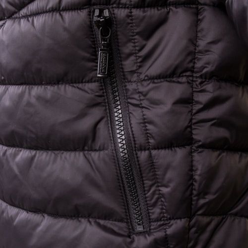 Steve McQueen™ Collection Mens Black Baffle Quilted Jacket 64618 by Barbour Steve McQueen Collection from Hurleys