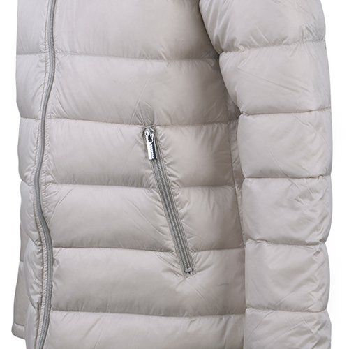 Womens Feather Grey Atom 2 Padded Coat 108083 by Pyrenex from Hurleys