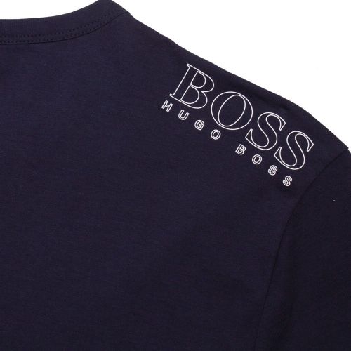 Athleisure Mens Navy Tee Small Logo S/s T Shirt 83380 by BOSS from Hurleys