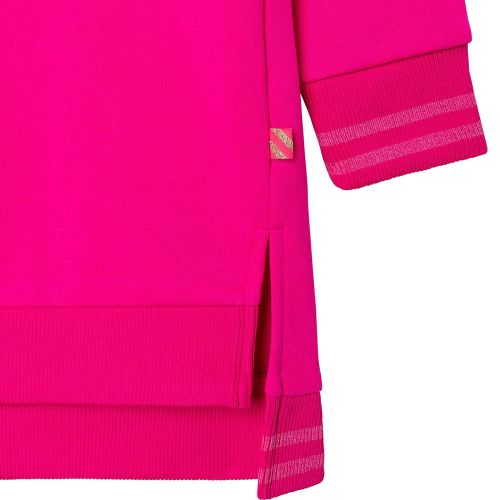 Girls Bright Pink Good Vibes Only Dress 93314 by Billieblush from Hurleys