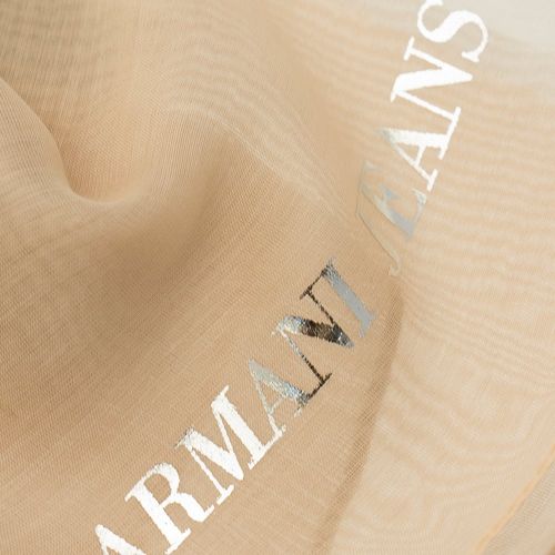 Womens Light Pink Colour Block Scarf 69941 by Armani Jeans from Hurleys