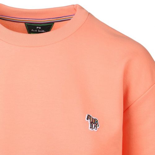 Womens Peach Classic Zebra Sweat Top 105266 by PS Paul Smith from Hurleys