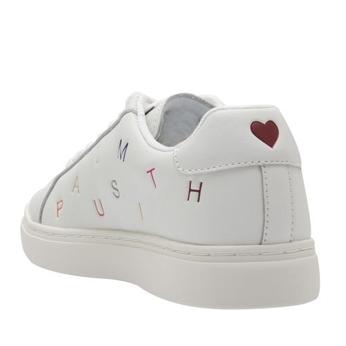 Womens White Lapin PS Letters Trainers 52414 by PS Paul Smith from Hurleys