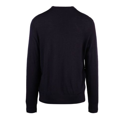 Mens Navy Cardiff Crew Neck Knitted Jumper 99010 by Ted Baker from Hurleys