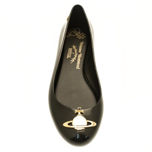 Vivienne Westwood Womens Black Gloss Space Love 17 70473 by Melissa from Hurleys