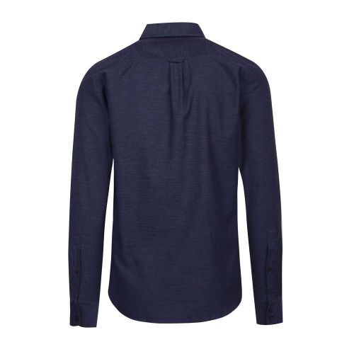 Casual Mens Dark Blue Mabsoot_1 L/s Shirt 88930 by BOSS from Hurleys