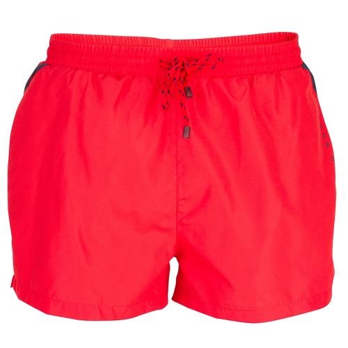 Mens Bright Red Mooneye Swim Shorts 8216 by BOSS from Hurleys