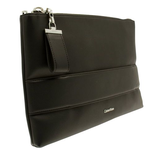 Womens Black Lucy Large Clutch Bag 6191 by Calvin Klein from Hurleys