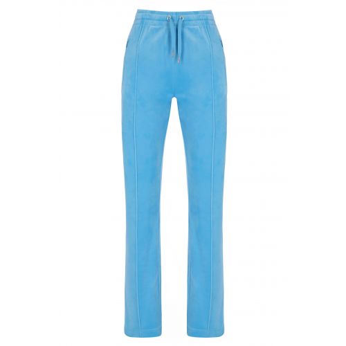 Womens Aqua Tina Velour Pants 105347 by Juicy Couture from Hurleys