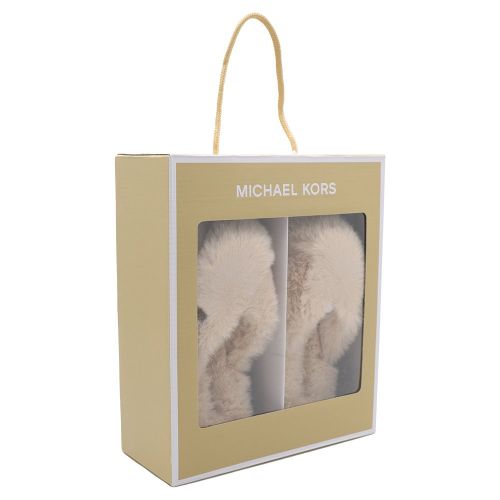 Womens Camel Lala Cross Over Slippers 96570 by Michael Kors from Hurleys