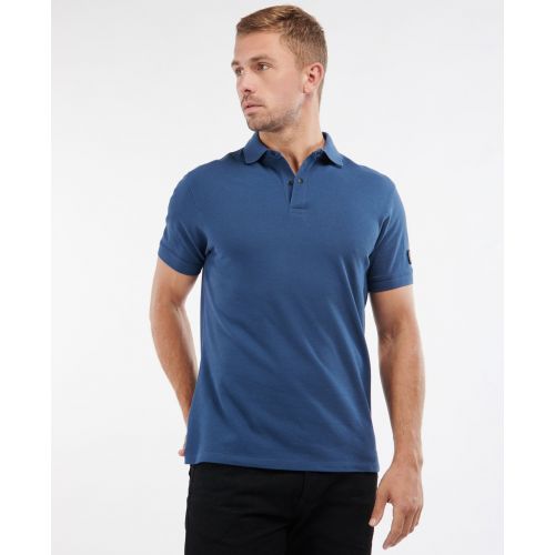 Mens Insignia Blue Contest S/s Polo Shirt 107338 by Barbour International from Hurleys