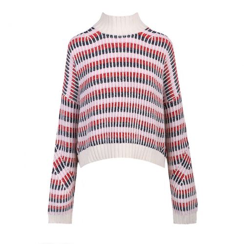 Womens Snow White Multi-Plaited Knitted Jumper 97976 by Tommy Jeans from Hurleys