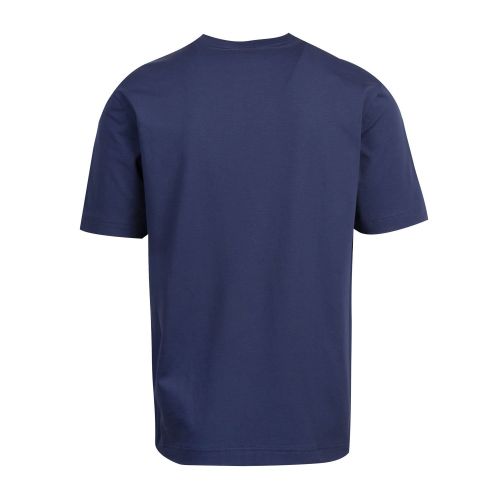 Casual Mens Mid Blue Tchup Centre Logo S/s T Shirt 74343 by BOSS from Hurleys