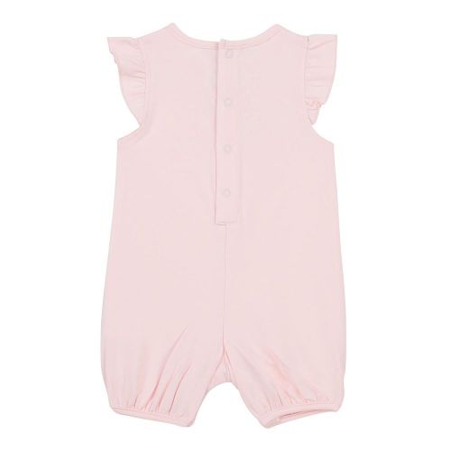 Baby Pink Cap Sleeve Romper 83877 by BOSS from Hurleys