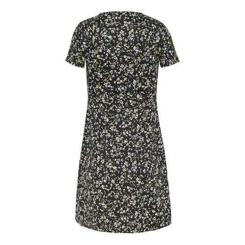 Womens Black Floral Floral Fit & Flare Dress 87703 by Tommy Jeans from Hurleys