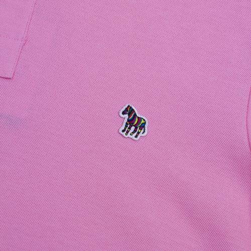 Mens Powder Pink Classic Zebra Regular Fit S/s Polo Shirt 56500 by PS Paul Smith from Hurleys