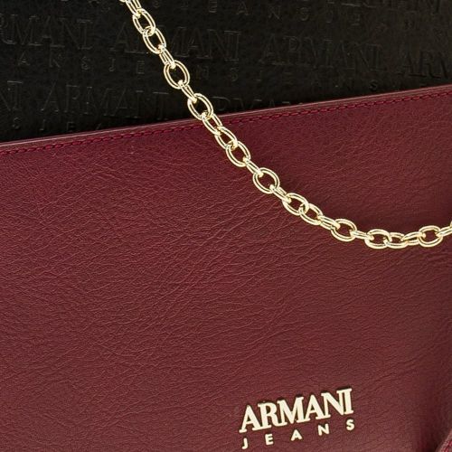 Womens Burgundy Branded Bag & Purse 70356 by Armani Jeans from Hurleys