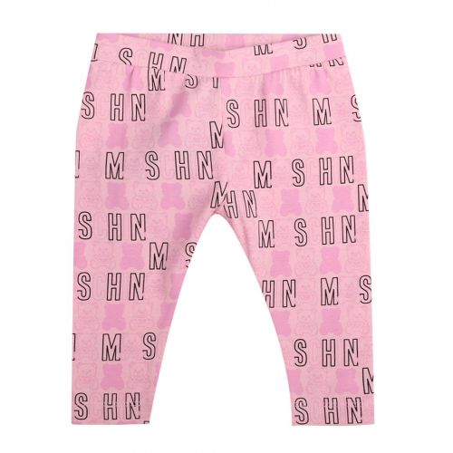 Baby Sugar Rose Toy Print Leggings 101214 by Moschino from Hurleys