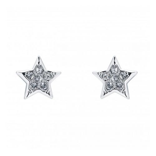 Womens Silver/Crystal Safire Star Earrings 34073 by Ted Baker from Hurleys