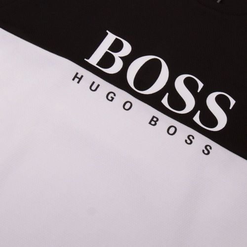 Mens Black Jacquard S/s T Shirt 85751 by BOSS from Hurleys