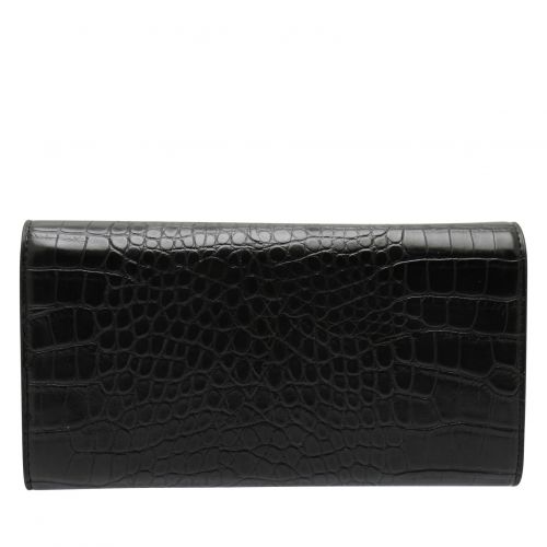 Womens Black Grote Croc Large Purse 79442 by Valentino from Hurleys