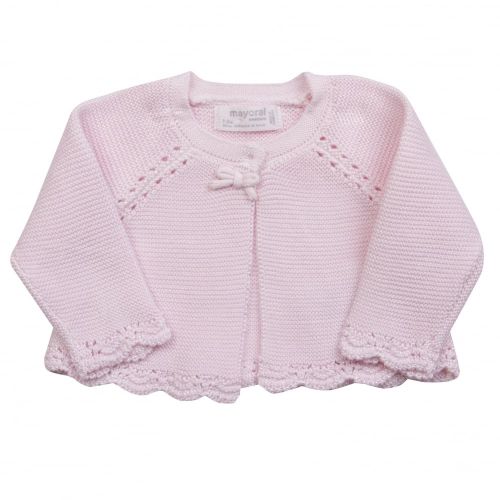 Baby Rose Knitted Cardigan 22467 by Mayoral from Hurleys