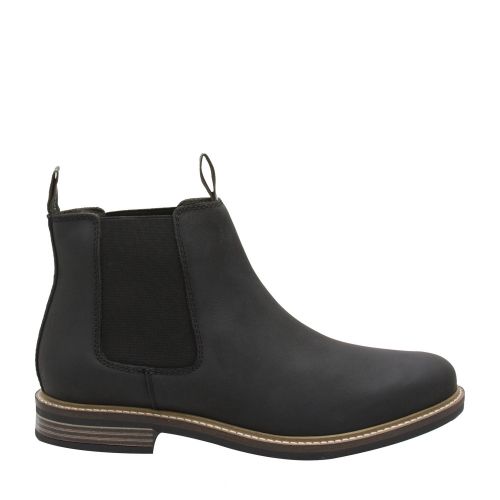 Mens Black Farsley Chelsea Boots 44654 by Barbour from Hurleys