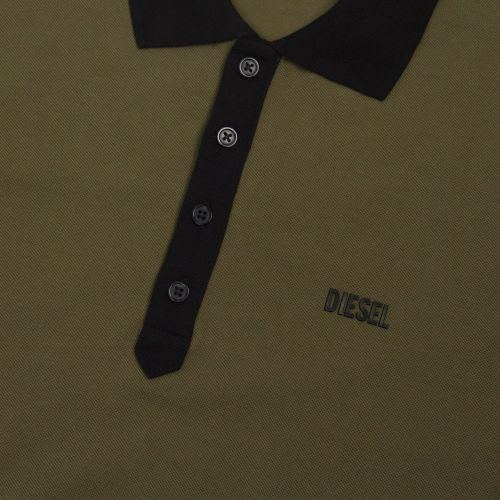 Mens Green T-Skatt-B1 S/s Polo Shirt 77585 by Diesel from Hurleys