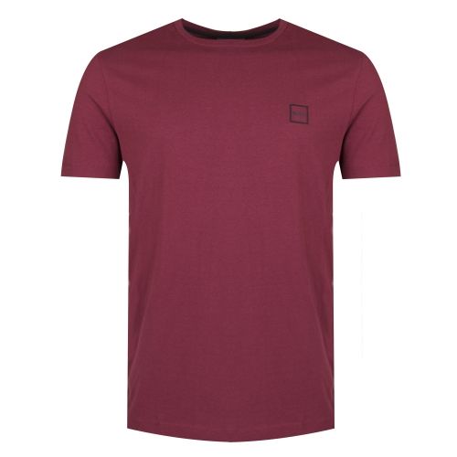 Casual Mens Dark Red Tales S/s T Shirt 28198 by BOSS from Hurleys