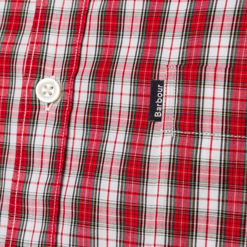 Lifestyle Mens White Allenhead S/s Shirt 60635 by Barbour from Hurleys