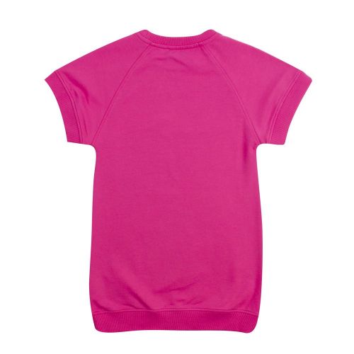 Girls Azalea Pink Toy Sweat Dress 82625 by Moschino from Hurleys