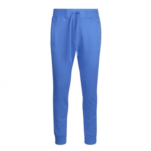 Mens Hydrangea Blue Logo Tape Sweat Pants 104716 by Versace Jeans Couture from Hurleys