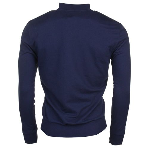 Mens Navy Basic Zip Sweat Top 7063 by Emporio Armani from Hurleys