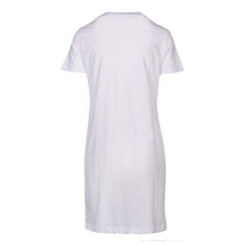 Womens White Signature Logo Jersey Dress 102902 by Versace Jeans Couture from Hurleys