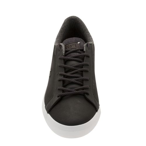Mens Black Lerond Leather Trainers 34822 by Lacoste from Hurleys