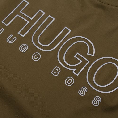 Mens Khaki Dolive-U202 S/s T Shirt 56912 by HUGO from Hurleys